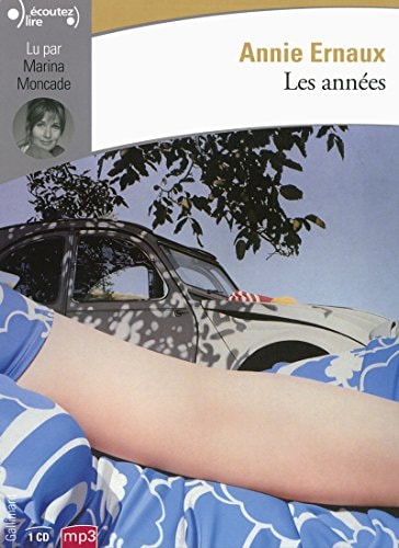 LES ANNEES CD, de Ernaux | portada del libro