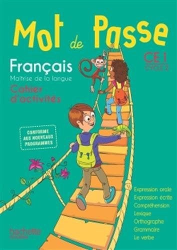 MOT DE PASSE FRANÇAIS CE1 EJERCICIOS, de Varios autores | portada del libro