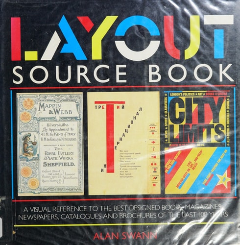 LAYOUT SOURCE BOOK, de Alan Swann | portada del libro