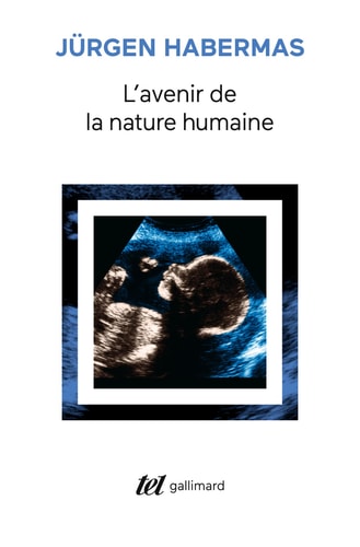 L'AVENIR DE LA NATURE HUMAINE, de Jürgen Habermas | portada del libro