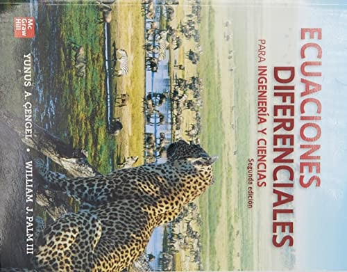 ECUACIONES DIFERENCIALES PARA INGENIERIA Y CIENCIAS 2º ED, de YUNUS A. AENGEL | portada del libro