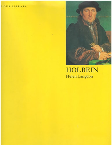HOLBEIN CL, de Helen Langdon | portada del libro