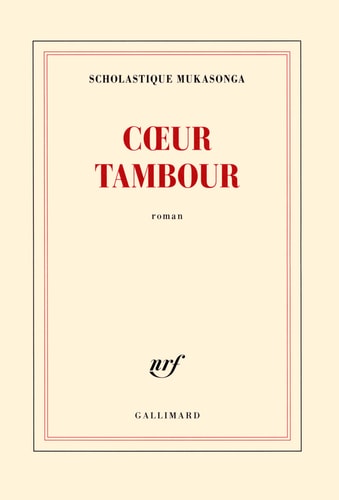 COEUR TAMBOUR, de Scholastique Mukasonga | portada del libro