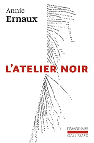 L'ATELIER NOIR, de Annie Ernaux | portada del libro