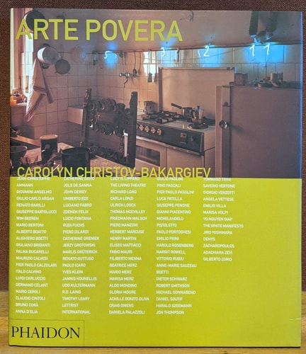 ARTE POVERA (T.DURA), de Christov-Bakargiev | portada del libro