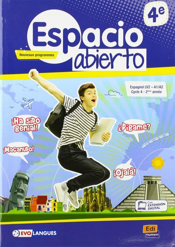 ESPACIO ABIERTO ALUMNO 4, de LAVERNY | portada del libro