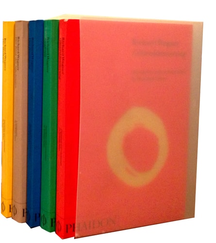 RICHARD WAGNER DER RING DES NEBELUNGEN COFFRET 5 VOLUMES, de Rudolph Sabor | portada del libro