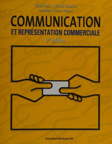 COMMUNICATION ET REPRESENTATION COMMERCI, de Gilbert Rock | portada del libro