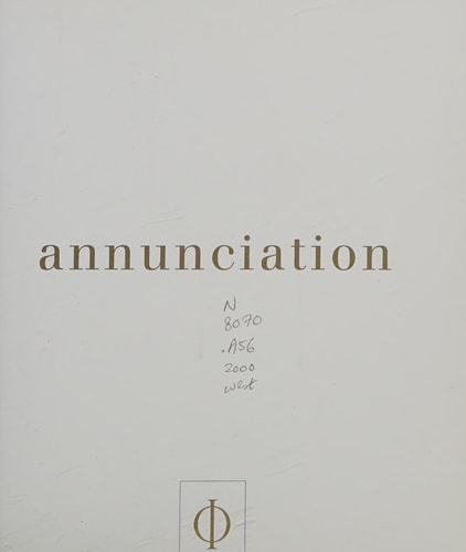 ANNUNCIATION, de Editors of Phaidon Press | portada del libro
