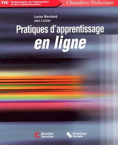 PRATIQUES D'APPRENTISSAGE EN LIGNE, de MARCHAND & LOIS | portada del libro