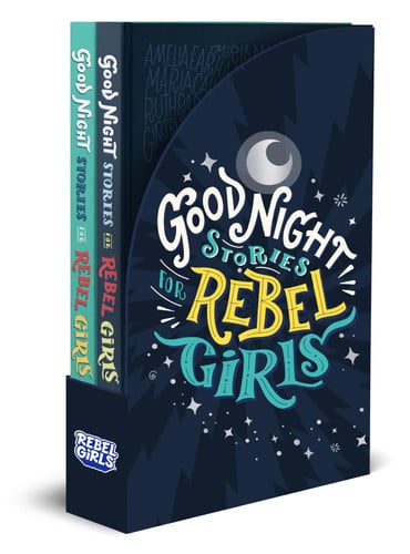 GOODNIGHT STORIES FOR REBEL GIRLS 2 BOOK GIFT SET, de FAVILLI | portada del libro