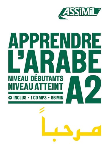 APPRENDRE L'ARABE NIVEAU A2, de NAMMOUR RITA | portada del libro