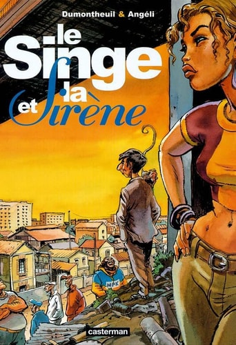 LE SINGE ET LA SIRENE, de Eliane Angeli | portada del libro