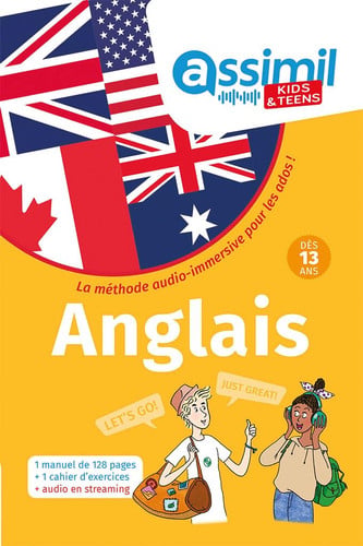 METHODE ANGLAIS JEUNESSE 13+, de MONNIER NOLWENA | portada del libro