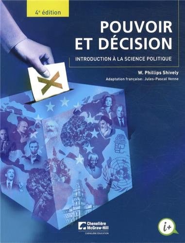 POUVOIR ET DECISION. INTRODUCTION A LA SCIENCE POLITIQUE, de W. Phillips Shively | portada del libro