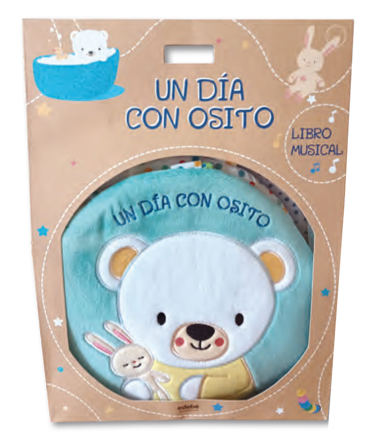 UN DIA CON OSITO LIBRO MUSICAL, de VARIOS AUTORES | portada del libro