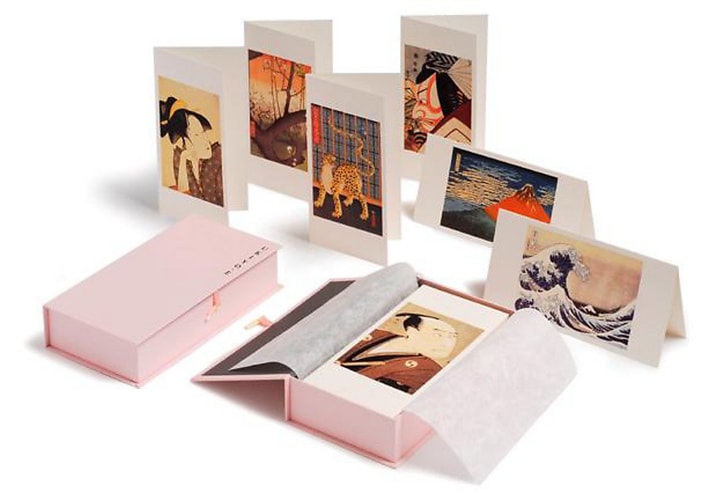 UKIYO E GREETINGS CARDS, de Ukiyo-E | portada del libro