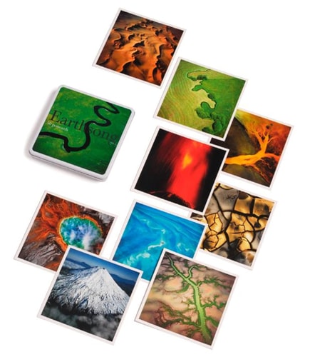 EARTHSONG POSTCARDS, de Bernhard Edmaier | portada del libro
