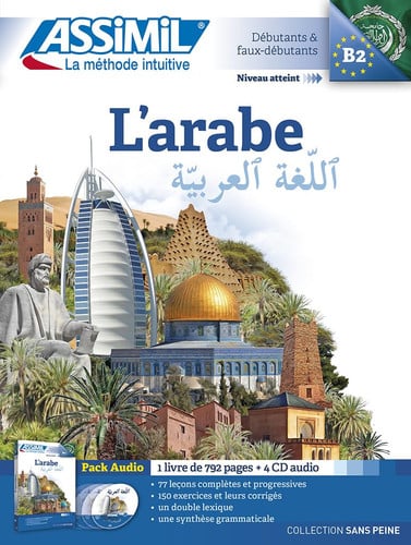 L'ARABE : PACK CD AUDIO (A1/A2), de  | portada del libro