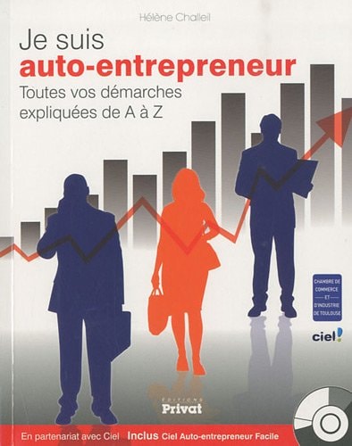 JE SUIS AUTO-ENTREPRENEUR +CD, de Hélène Challeil | portada del libro