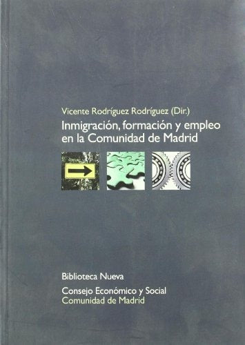 Inmigración, formación y empleo en la Comunidad de Madrid, de RODRIGUEZ RODRIGUEZ | portada del libro
