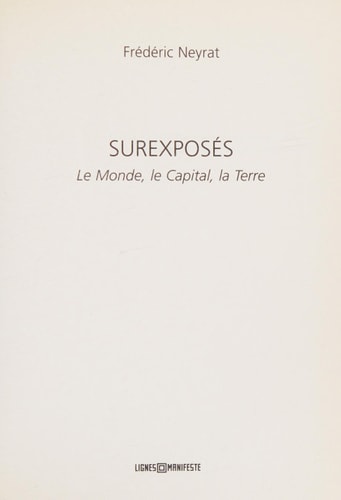 UREXPOSES, de Frédéric Neyrat | portada del libro