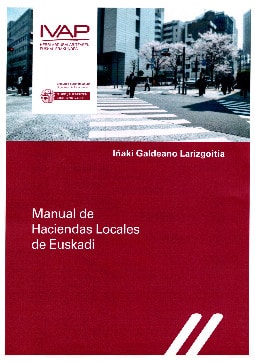 Manual de Haciendas Locales de Euskadi, de GALDEANO LARIZGOITIA | portada del libro