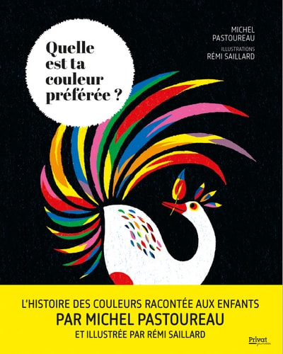 QUELLE EST TA COULEUR PREFEREE?, de Michel Pastoureau | portada del libro