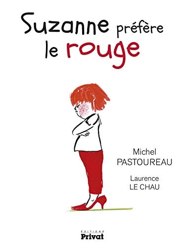 SUZANNE PREFERE LE ROUGE, de Michel Pastoureau | portada del libro