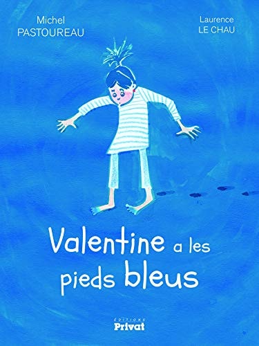 VALENTINE A LES PIEDS BLEUS, de Michel Pastoureau | portada del libro
