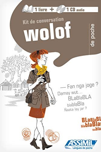 KIT CONVERSATION WOLOF GUIDE+CD AUDIO BASE FRANCESA | portada del libro