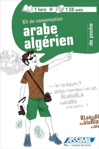 KIT DE CONVERSATION ARABE ALGERIEN CD AUDIO | portada del libro