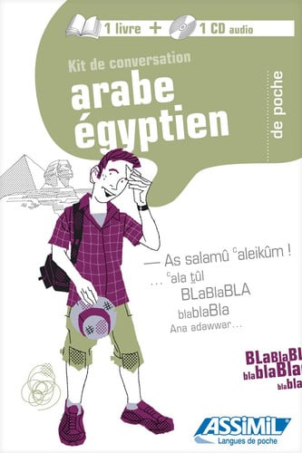 KIT DE CONVERSATION ARABE EGYPTIEN CD AUDIO | portada del libro