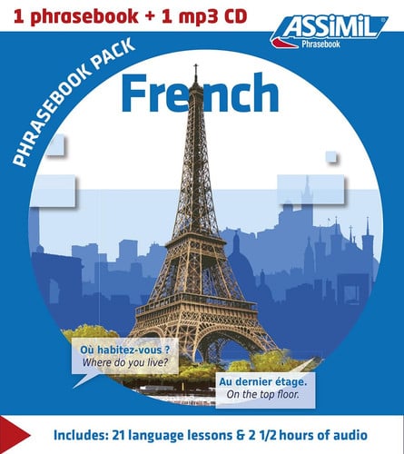 PHRASEBOOK PACK FRENCH, de  | portada del libro