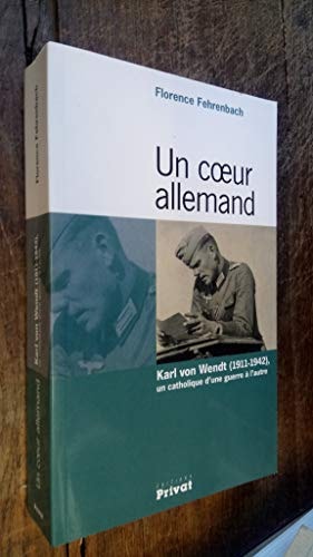 COEUR ALLEMAND, de Florence Fehrenbach | portada del libro