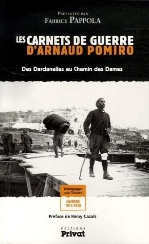 CARNETS DE GUERRE D'ARNAUD POMIRO 1915-1918, de Pomiro | portada del libro
