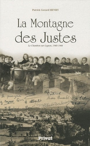 MONTAGNE DES JUSTES LA, de Patrick Gerard Henry | portada del libro