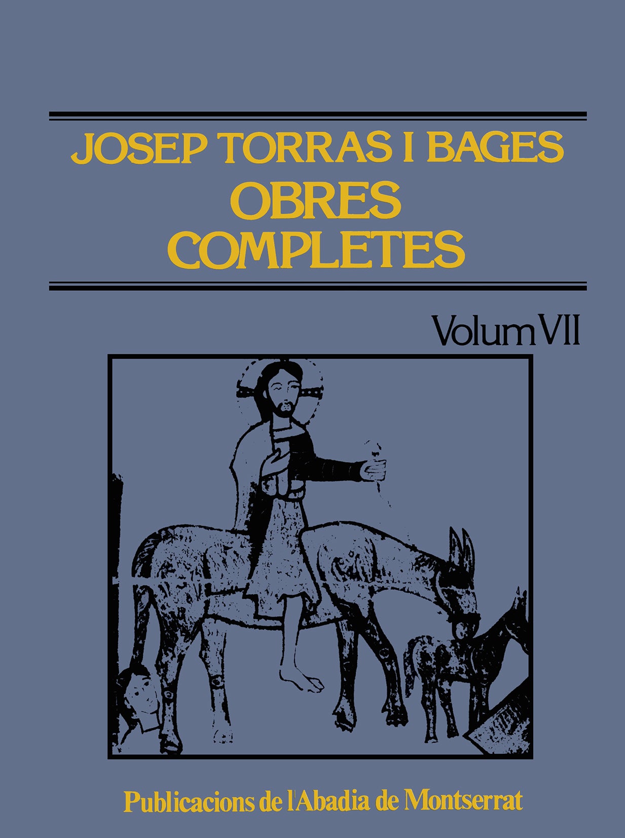 Obres completes de Josep Torras i Bages, Volum VII, de Torras i Bages | portada del libro