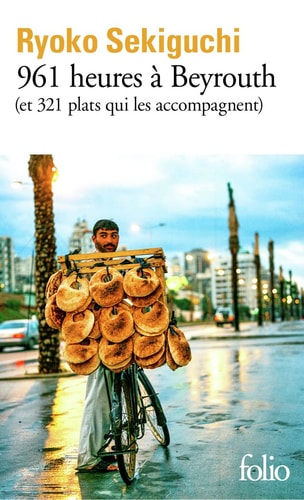 961 HEURES A BEYROUTH, de Ryōko Sekiguchi | portada del libro