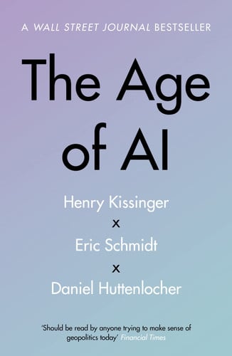 The Age of AI, de KISSINGER | portada del libro