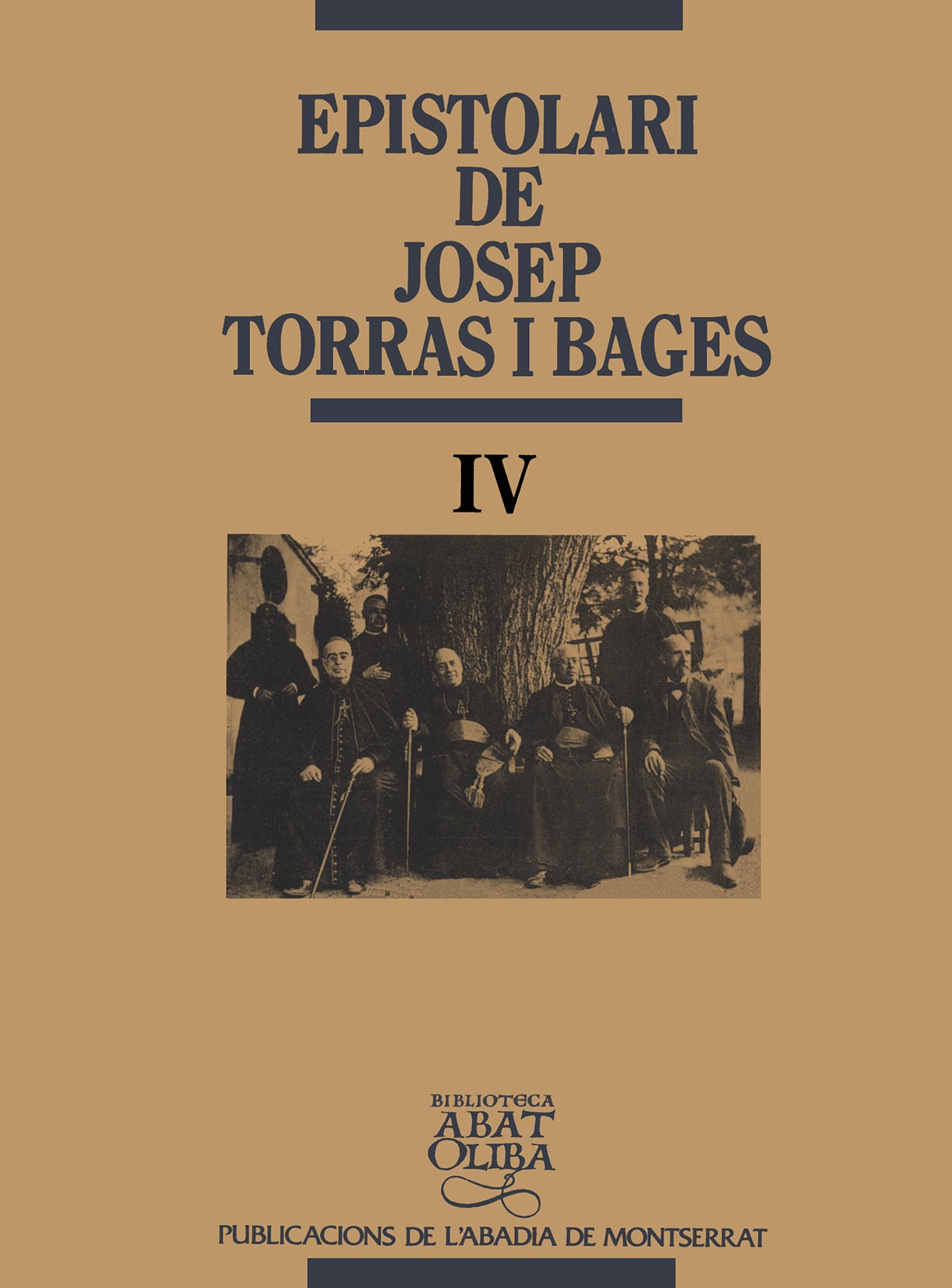Epistolari de Josep Torras i Bages, vol. IV, de Torras i Bages | portada del libro