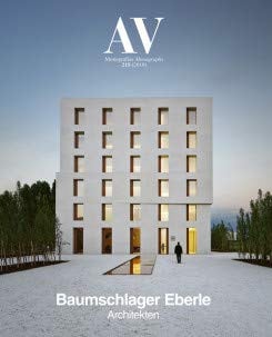 AV MONOGRAFIAS 215: BAUMSCHLAGER EBERLE ARCHITEKTEN | portada del libro