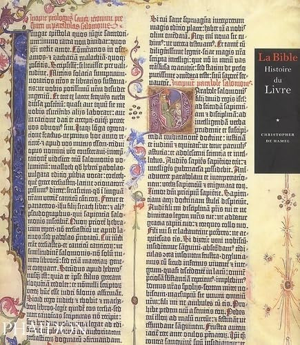 LA BIBLE, de Christopher De Hamel | portada del libro