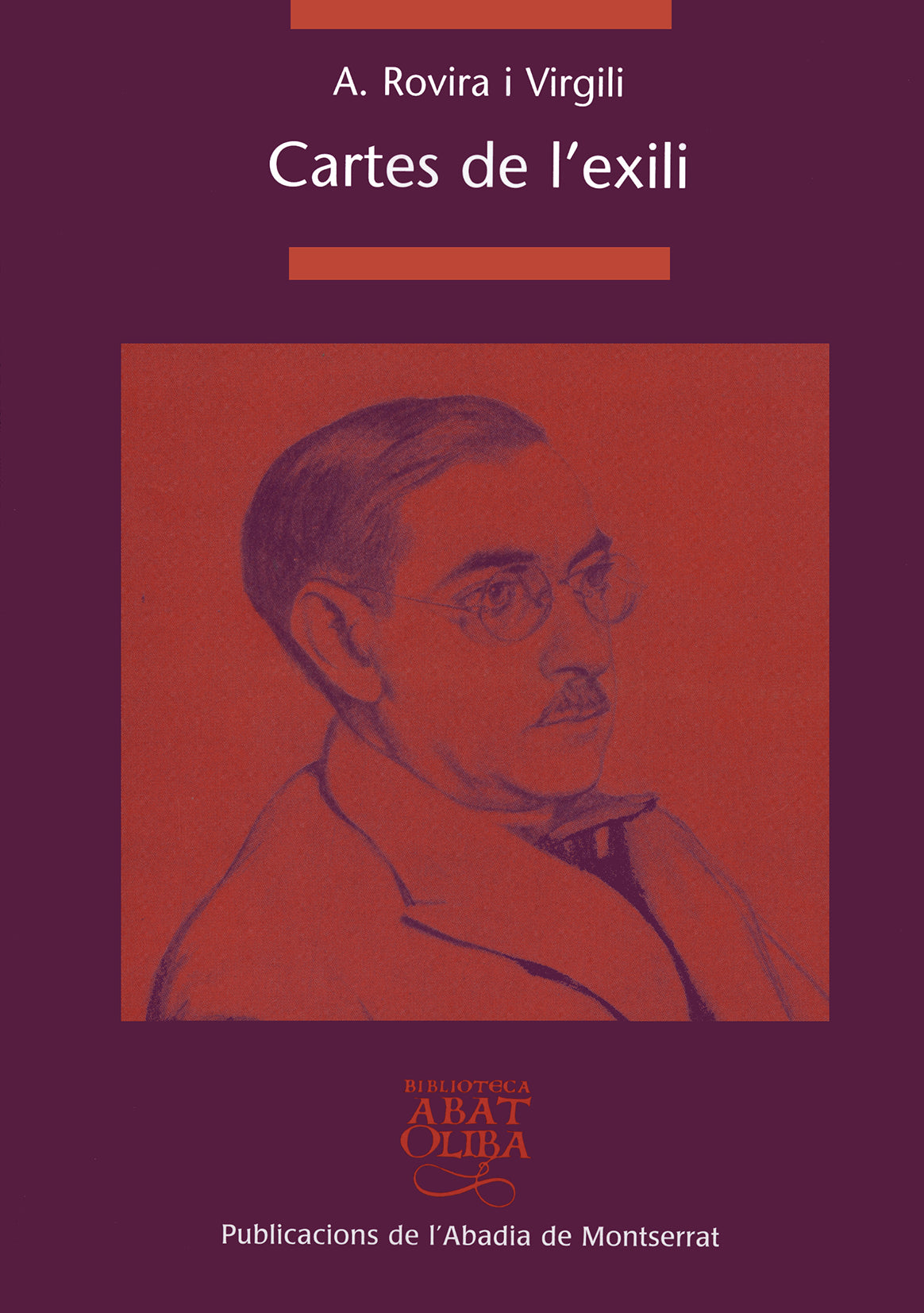 Cartes de lÆexili (1939-1949), de Rovira i Virgili | portada del libro