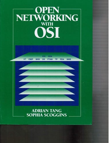 OPEN NETWORKING WITH OSI, de TANG | portada del libro