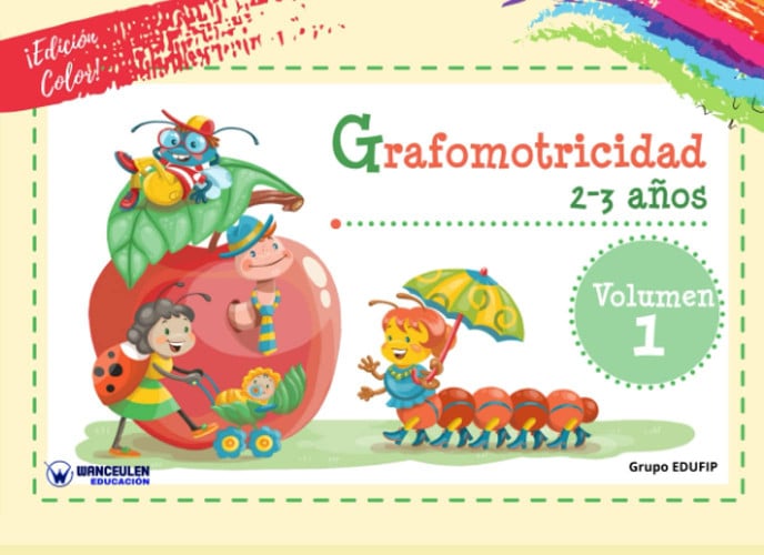 GRAFOMOTRICIDAD 2 3 AÑOS VOL I EDICION COLOR), de CRESPO GARCIA | portada del libro