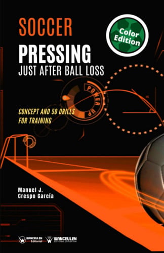 Soccer pressing just after losing the ball (Colour edition), de CRESPO GARCIA | portada del libro