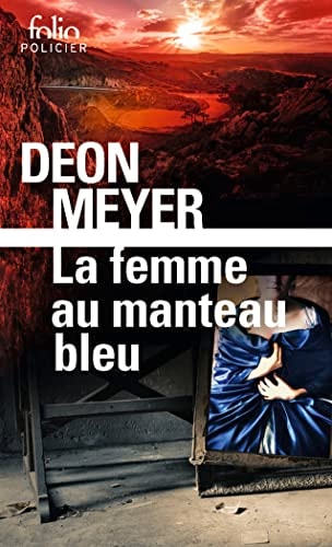 LA FEMME AU MANTEAU BLEU, de Deon Meyer | portada del libro