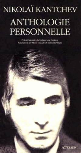 ANTHOLOGIE PERSONNELLE, de Nikolaï Kantchev | portada del libro