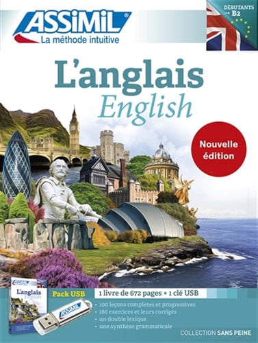 L'ANGLAIS : PACK USB (A1/A2), de  | portada del libro